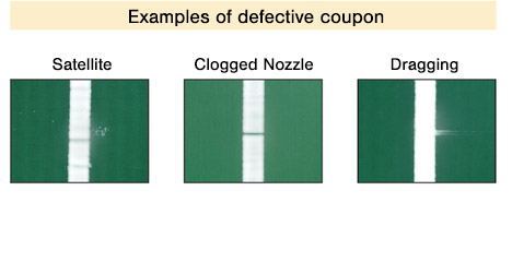 Examples of defective coupon